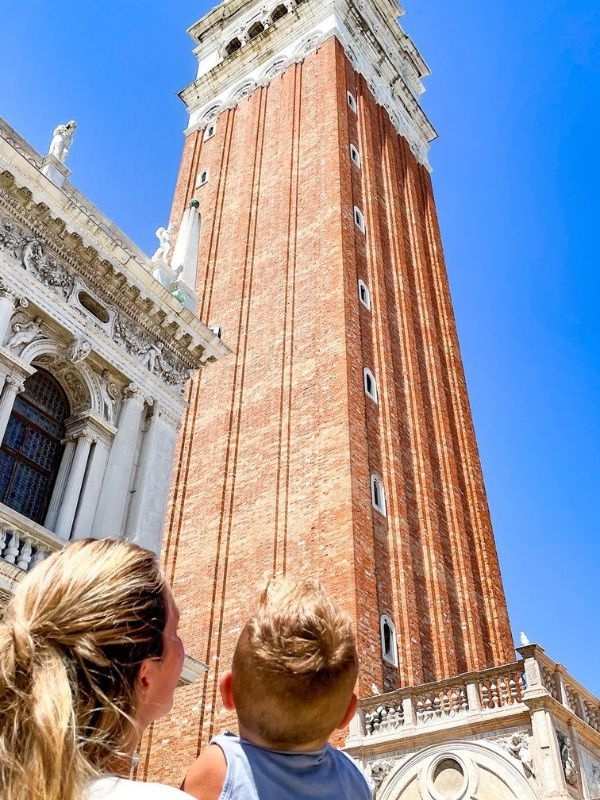 věž svatého Marka v Benátkách