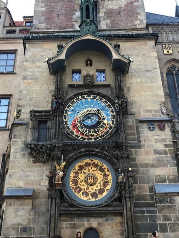 Detail pražského orloje na Staroměstské radnici